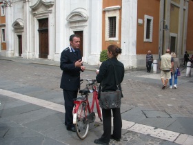 foto campagna targatura bici settembre 2012