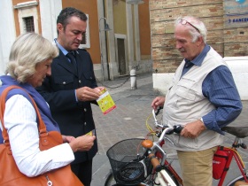 foto campagna targatura bici settembre 2012