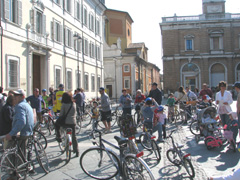 foto della pedalata