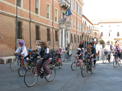 foto della pedalata