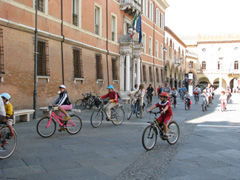 foto della pedalata