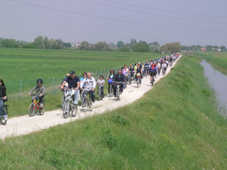 foto della pedalata