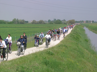 foto della pedalata