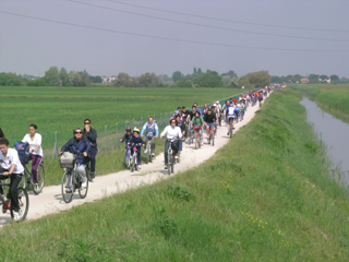 foto della pedalata