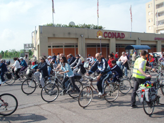 foto della pedalata