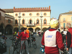 foto della pedalata