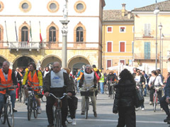 foto della pedalata