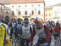 foto della pedalata