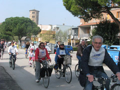 foto della pedalata