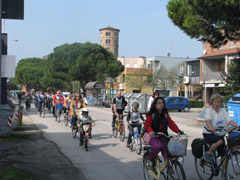 foto della pedalata