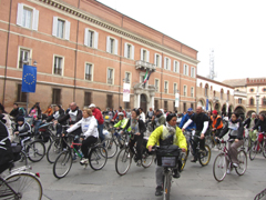 foto sciame di biciclette 2012