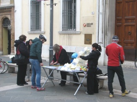 foto sciame di biciclette 2013