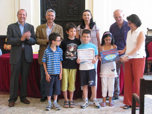 foto premiazione raccolta differenziata 