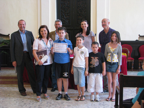 foto premiazione raccolta differenziata 