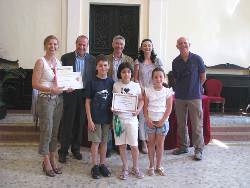 foto premiazione raccolta differenziata 