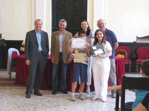 foto premiazione raccolta differenziata 