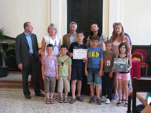 foto premiazione raccolta differenziata 