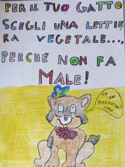 disegno concorso Gatto mio sostenibile