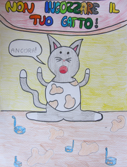 disegno concorso Gatto mio sostenibile