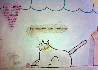 disegno concorso Gatto mio sostenibile