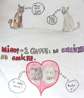 disegno concorso Gatto mio sostenibile