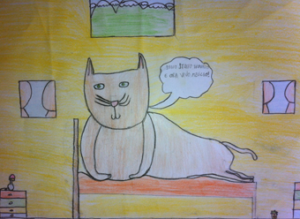 disegno concorso Gatto mio sostenibile