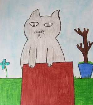 disegno concorso Gatto mio sostenibile