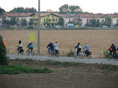 foto della pedalata