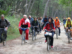 foto della pedalata