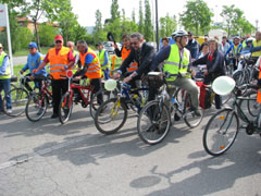 foto della pedalata della liberazione 2008