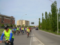 foto della pedalata della liberazione 2008