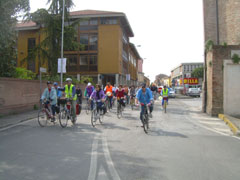 foto della pedalata della liberazione 2008