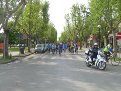 foto della pedalata della liberazione 2008