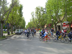 foto della pedalata della liberazione 2008