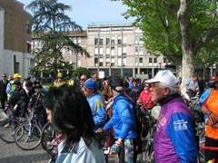 foto della pedalata della liberazione 2008