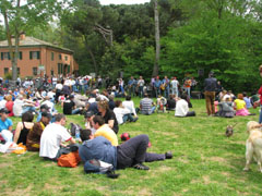 foto della pedalata della liberazione 2008