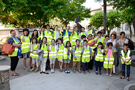 foto premiazione pedibus 2013-2014