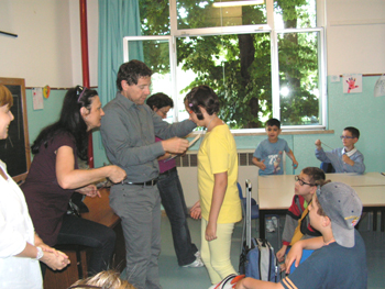 foto premiazione pedibus scuola randi