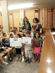 foto premiazione riciclandino 2014