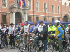 foto della pedalata